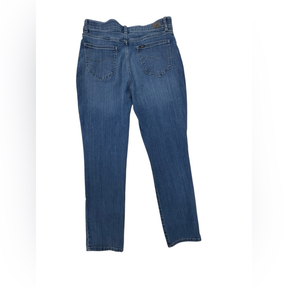 Lee Women's Classic Indigo Straight Leg Jeans - Picture 3 of 7